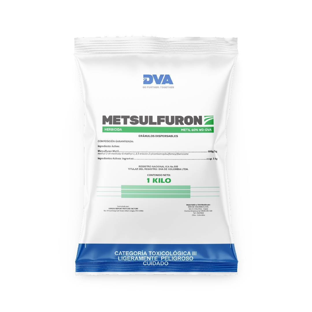 METSULFURON METIL 60% WG